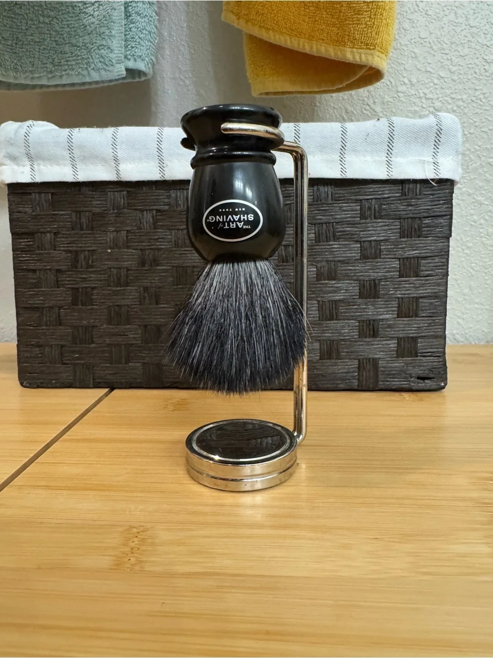 Art Of Shaving Black Fine Synthetic Shaving Brush